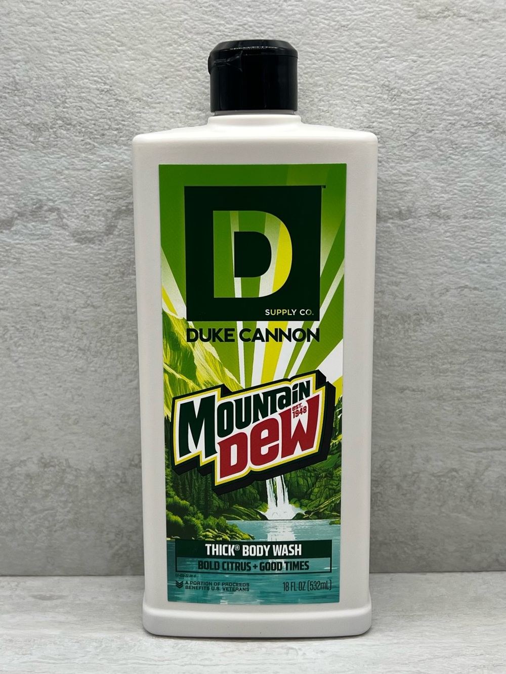 🪅 Duke Cannon x Mountain Dew Thick Body Wash - Limited Edition